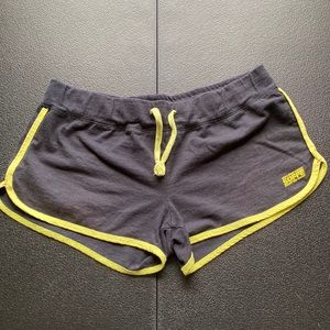 Soffe shorts lime green and black